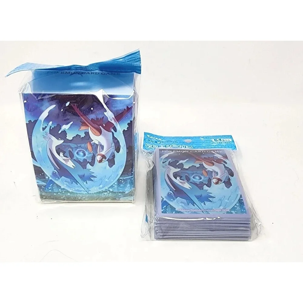 Pokemon Incandescent Arcana Latios and Latias bundle: card sleeves & Deck Box